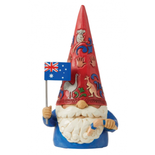 Jim Shore HWC, Figurine, Australian Gnome, 5.5" Tall